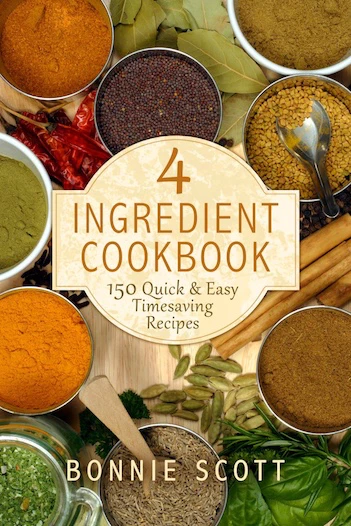 Get Kindle eBook 4 Ingredient Cookbook for free[$2.99 -> Free]