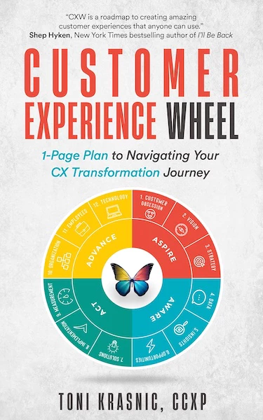 Get Kindle eBook Customer Experience Wheel for free[$7.99 -> Free]