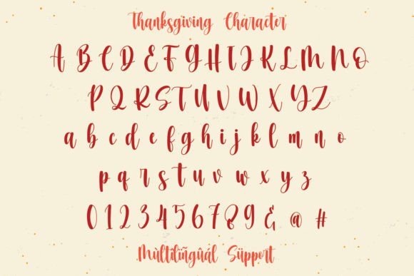 Get Thanksgiving Font for free[Windows, macOS, Linux]