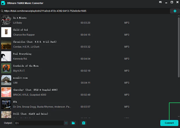 Get DRmare Tidal Music Converter V2.18.0 for free[Windows]