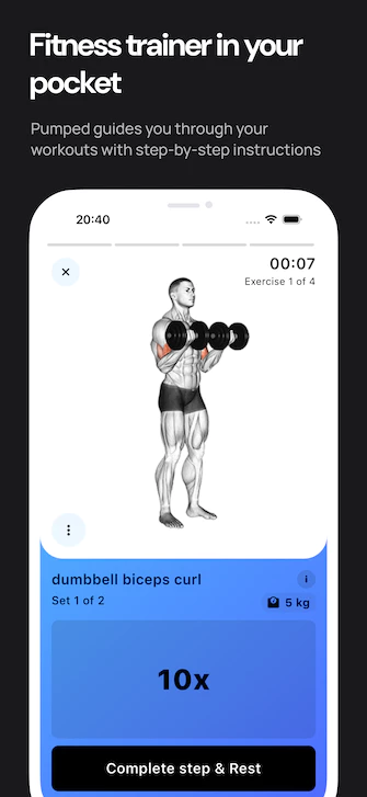 Pumped Workout Tracker Gym Log[Android][Free Lifetime In-App Purchases]