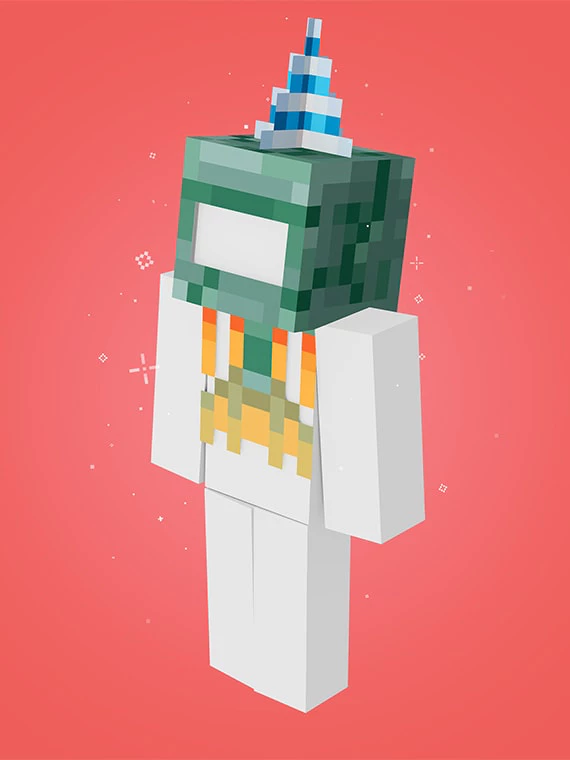 Get Guardian Party Character Creator item via Minecraft for free[Windows]