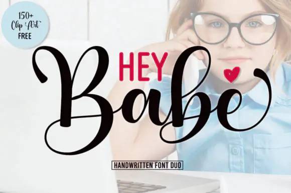 Font Hey Babe — Free Giveaway (Worth $15.00)