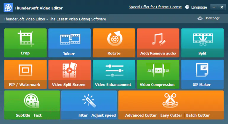 ThunderSoft Video Editor — Free Giveaway (Worth $49.95)