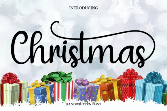 Font Christmas — Free Giveaway (Worth $14.00)