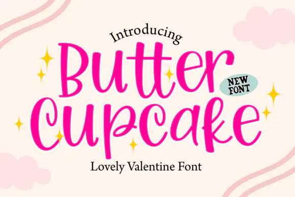 Get the Butter Cupcake Font for free [Windows, macOS]