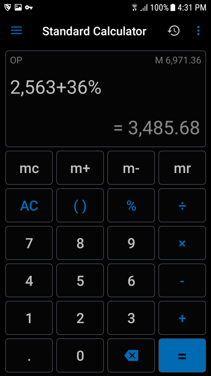 Limited time get Comprehensive Calculator NT Calculator for free[Android][$2.49 -> Free]