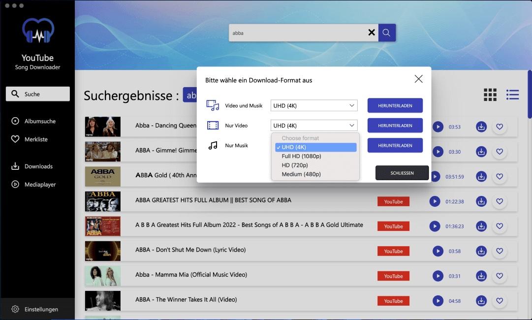 Abelssoft YouTube Song Downloader - YouTube Video Audio Downloader [Windows]