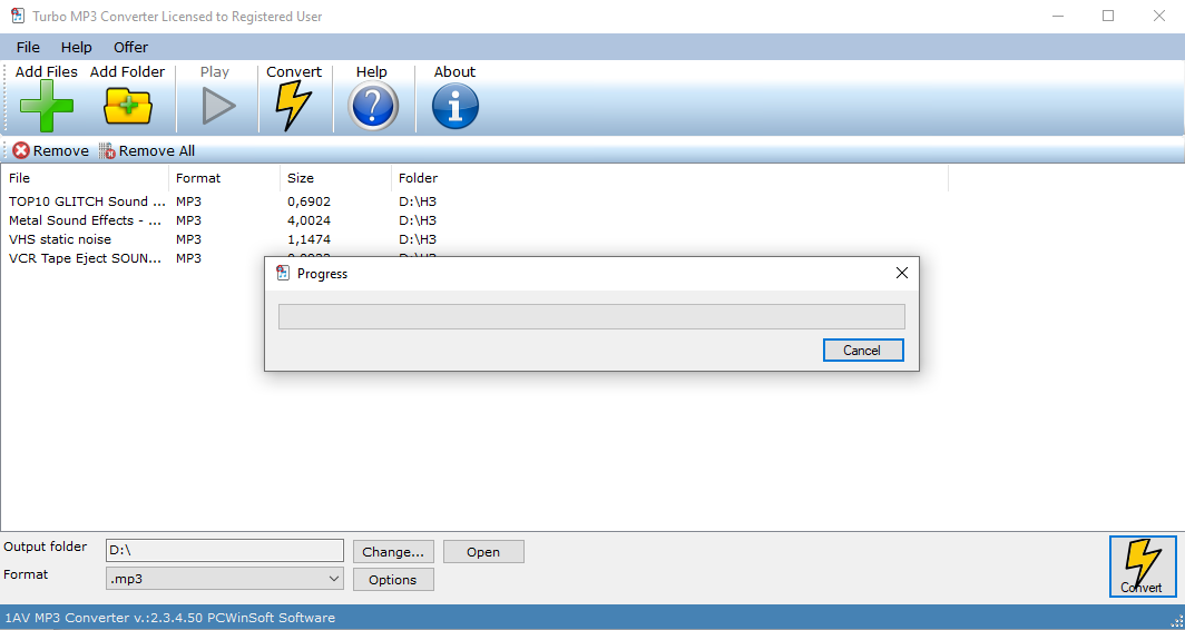 Limited time get Audio Format Converter Tool Turbo MP3 Converter for free[Windows][$19.95 -> Free]