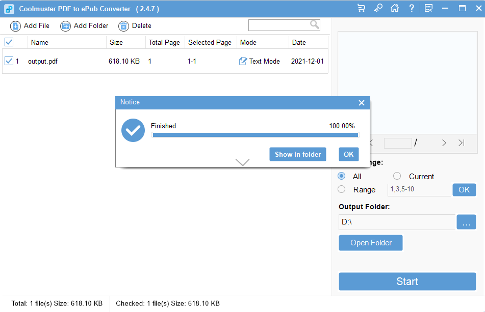 Limited time get Convert PDF Document to ePub Document Coolmuster PDF to ePub Converter for free[Windows][$15.95 -> Free]