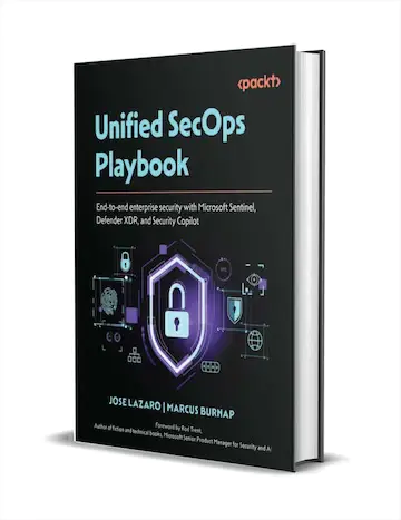 Limited time get eBook Unified SecOps Playbook for free[$39.99 -> Free]