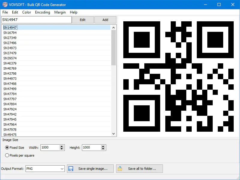 QR Code Bulk Generate Tool Vovsoft Bulk QR Code Generator — Free Giveaway (Worth $19.00)