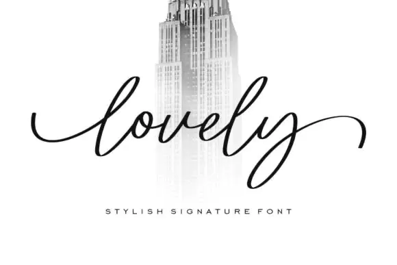 Font Lovely — Free Giveaway (Worth $20.00)