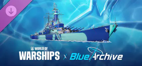 Steam Game World of Warships Warships World DLC Warships World x Blue Archives Free Paint — Free Giveaway (Worth $29.99)
