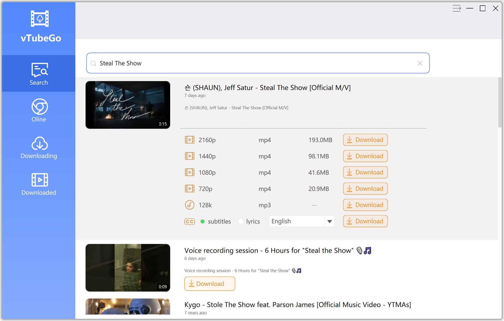 Limited time get Online Video Website Download Tool vTubeGo Video Downloader for free[Windows][$35.00 -> Free]