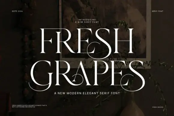 Limited time get Font Fresh Grapes for free[Windows, macOS][$19.00 -> Free]
