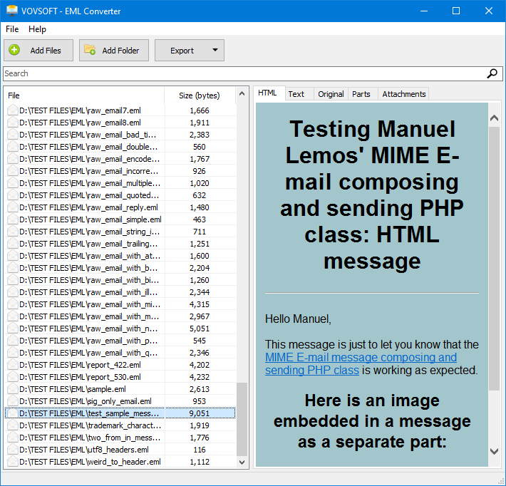 Limited time get EML File Format Conversion Function Vovsoft EML Converter for free[Windows][$19.00 -> Free]