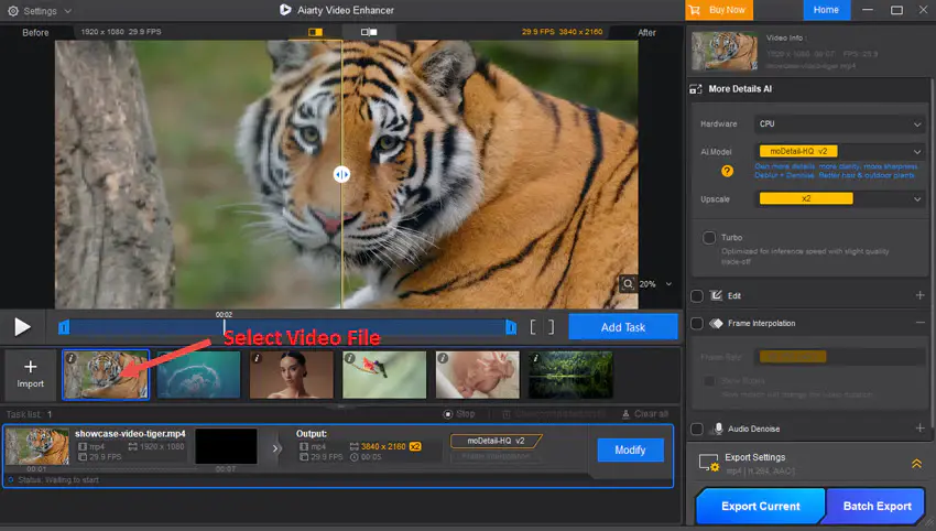 Aiarty Video Enhancer — Free Giveaway (Worth $10.71)