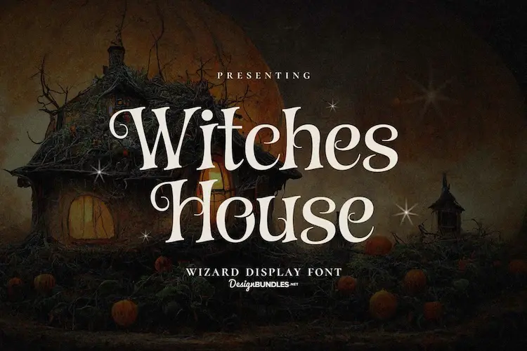 Font Witches House Wizard Font — Free Giveaway (Worth $29.99)