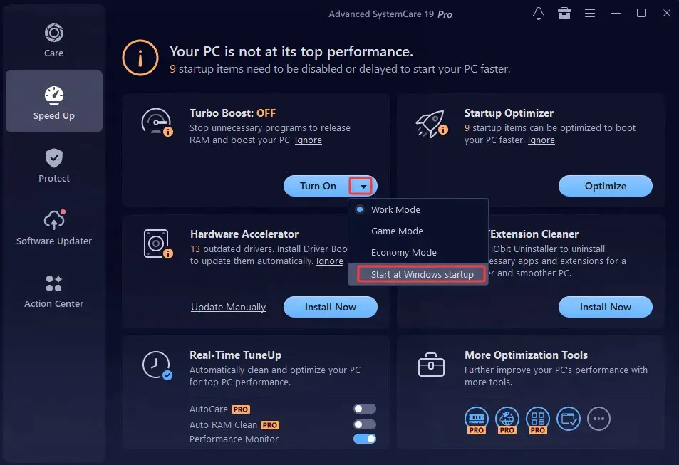 Get a six-month free license of IObit Advanced SystemCare 19 Pro[Windows][$19.99→0]