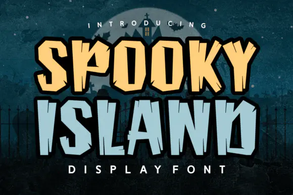 Font Spooky Island — Free Giveaway (Worth $29.99)
