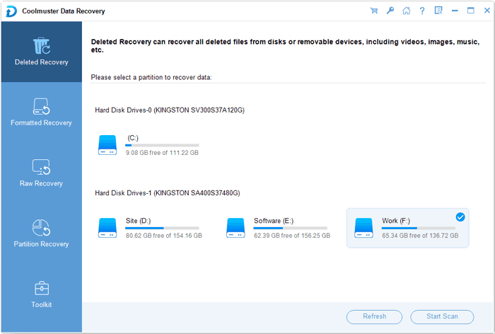 Limited time get Data Recovery Software Coolmuster Data Recovery for free[Windows][$49.95 -> Free]