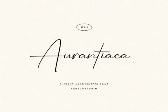 Limited time get Font Aurantiaca Signature for free[Windows, macOS][$15.00 -> Free]