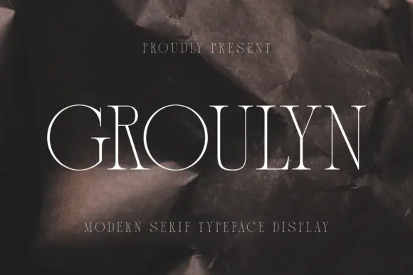 Font Groulyn — Free Giveaway (Worth $29.99)