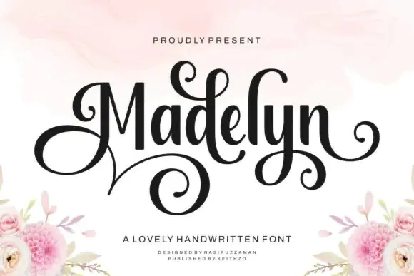 Font Madelyn — Free Giveaway (Worth $18.57)