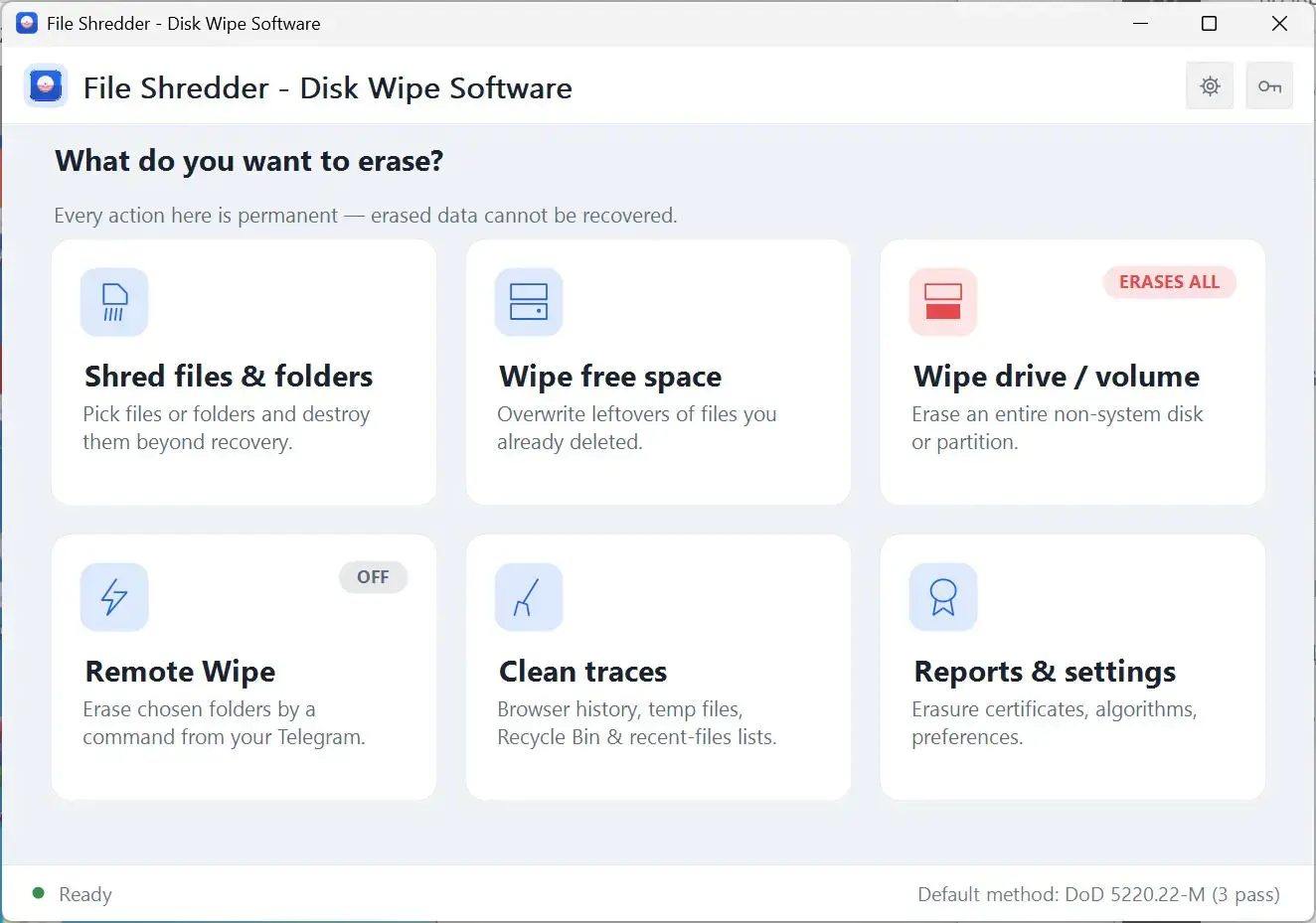 Permanent Data Eraser — Free Giveaway (Worth $10.00)