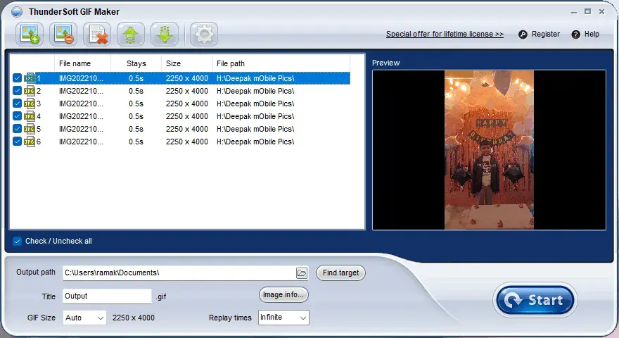 Limited time get GIF Animation Making Tool ThunderSoft GIF Maker for free[终身授权][$17.99 -> Free]