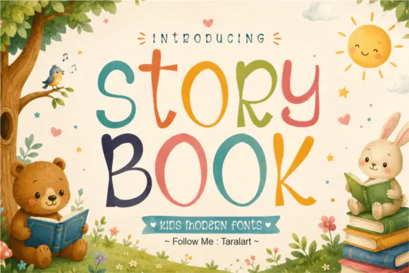 Font Storybook Font — Free Giveaway (Worth $29.99)