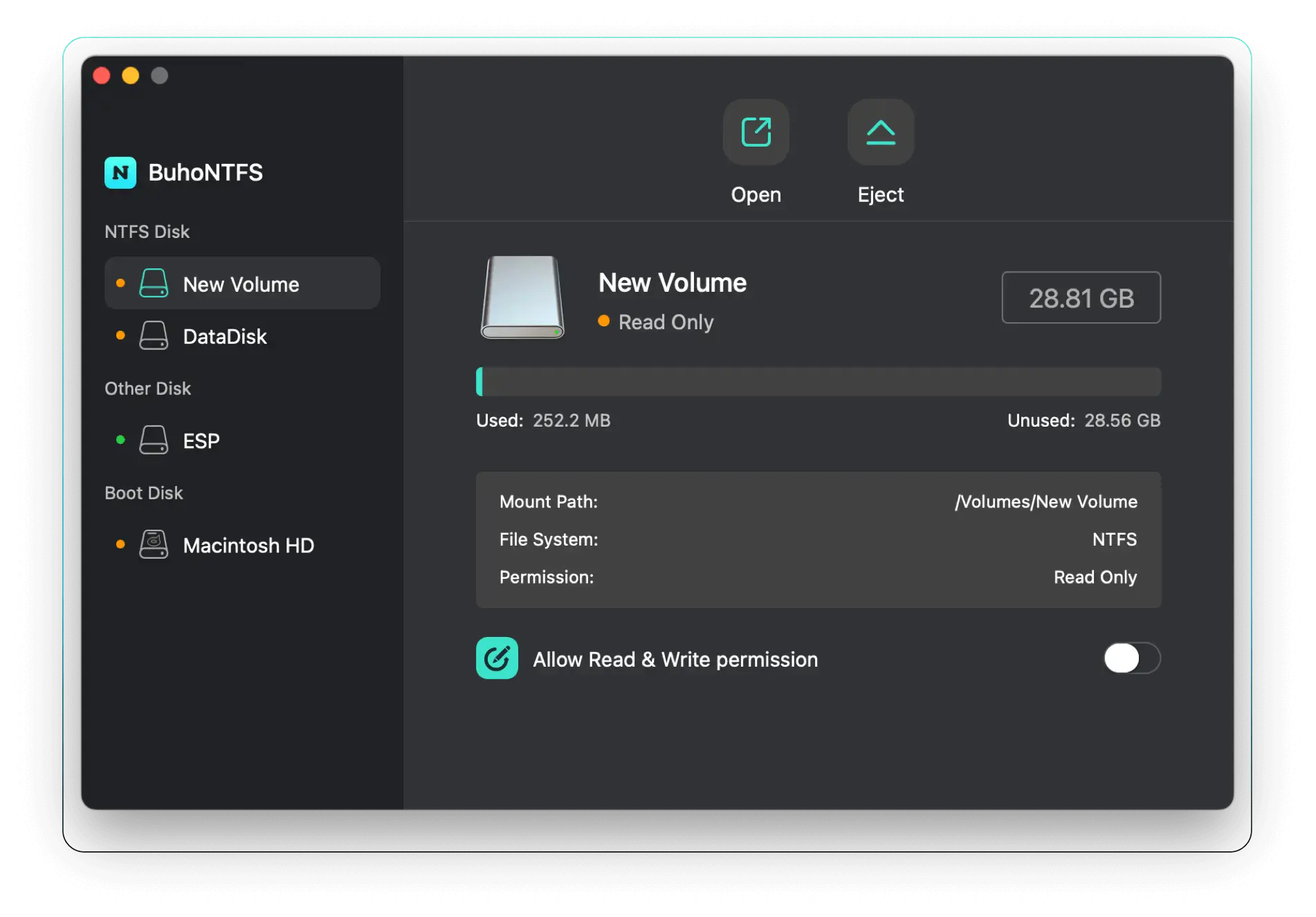 Limited time get NTFS Format Disk Read Write Tool BuhoNTFS for free[Lifetime license][$29.99 -> Free]