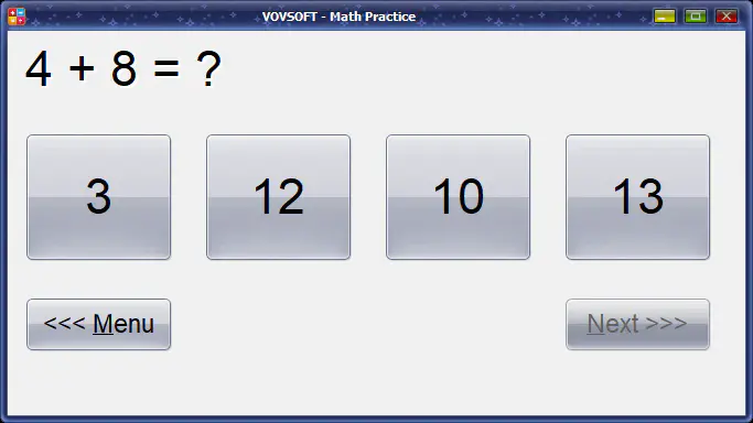Vovsoft Math Practice — Free Giveaway (Worth $19.00)