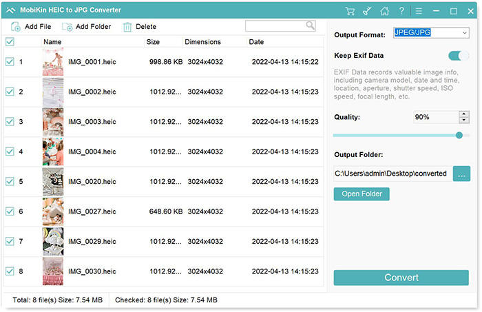 Convert HEIC format to other Image formats MobiKin HEIC to JPG Converter Free Giveaway (Worth $9.95) — Free Giveaway (Worth $9.95)