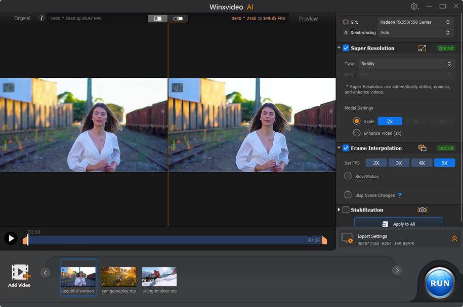 Limited time get Video Editing Software Winxvideo Al License for free[终身不可升级授权][$29.99 -> Free]