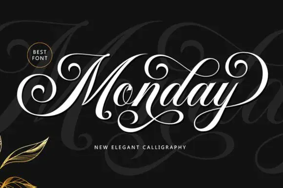 Limited time get Font Monday Font for free[Windows, macOS][$29.99 -> Free]