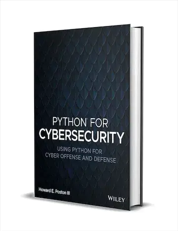 Giveaway Link for eBook Python for Cybersecurity[$30→0]