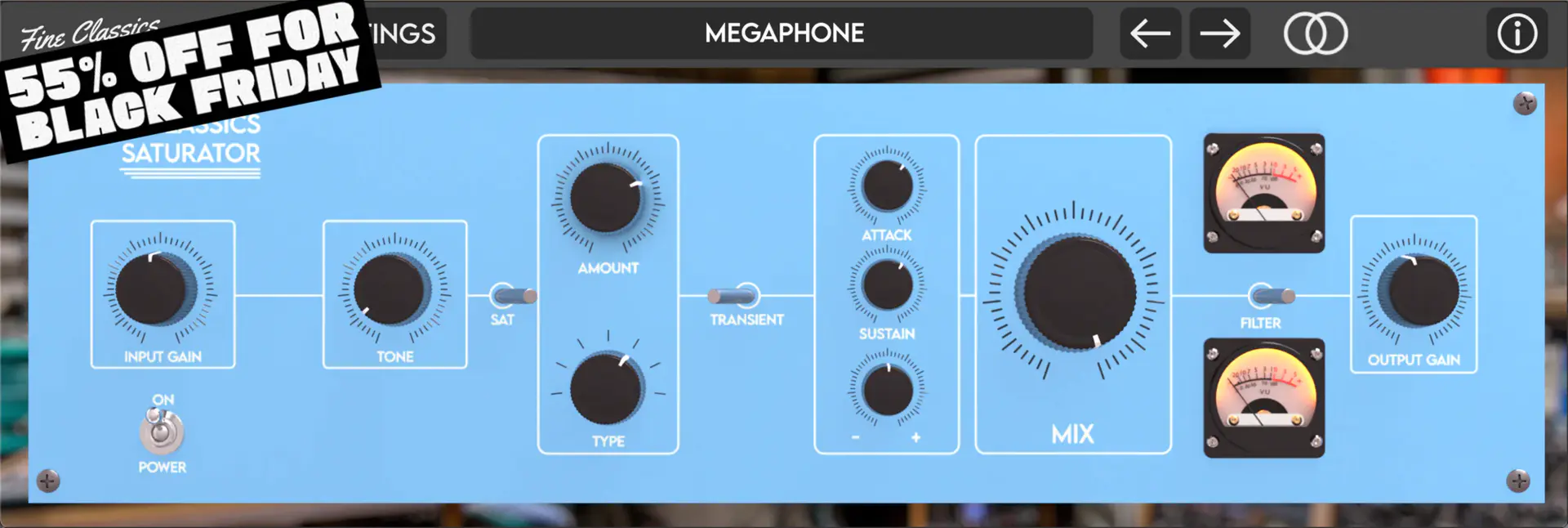 Limited time get Audio Plugin Fine Classics Saturator for free[Windows, macOS][$44.00 -> Free]