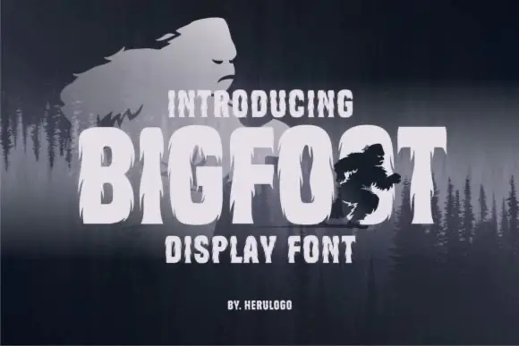 Limited time get Font Bigfoot for free[Windows, macOS][$14.00 -> Free]