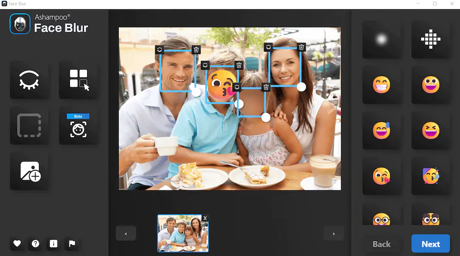 Photo Face Automatic Recognition Blur Ashampoo Face Blur — Free Giveaway (Worth $22.00)