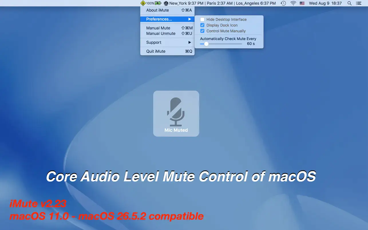 Microphone Mute Tool iMute — Free Giveaway (Worth $12.00)