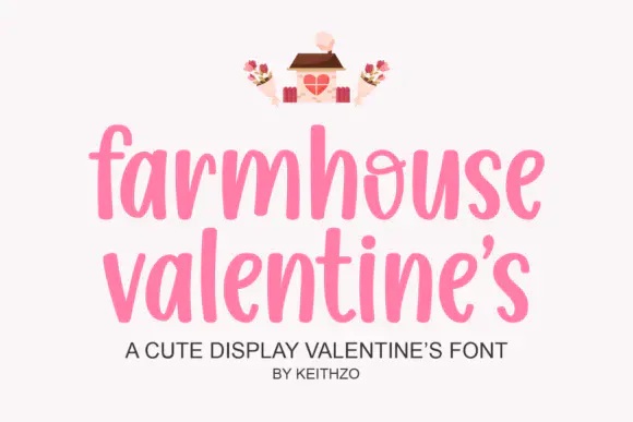 Limited time get Font Farmhouse Valentine's for free[Windows, macOS][.00 -> Free]