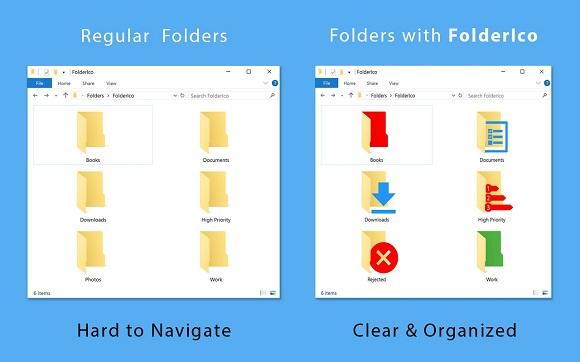 Limited time get Change folder icon FolderIco for free[Windows][$19.99 -> Free]