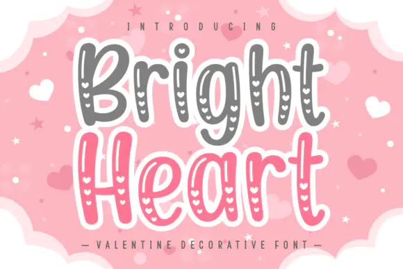 Limited time get Font Bright Heart Font Font for free[Windows, macOS][$29.99 -> Free]