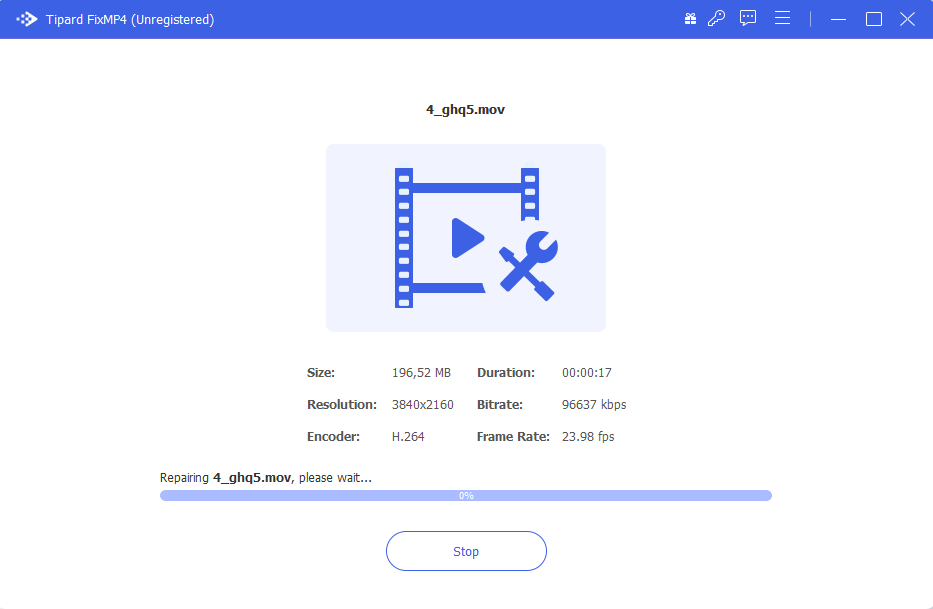 Limited time get Video Repair Tool Tipard FixMP4 for free[Windows][$49.96 -> Free]