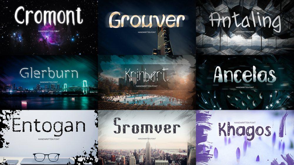 Limited time get Font Bundle 250 Professional Font Bundle for free[Windows, macOS][$49.00 -> Free]