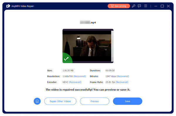 AnyMP4 Video Repair — Free Giveaway (Worth $14.50)