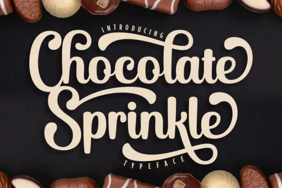 Font Chocolate Sprinkle — Free Giveaway (Worth $50.00)