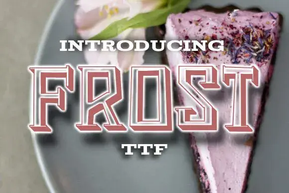 Limited time get Font Frost for free[Windows, macOS][$8.90 -> Free]